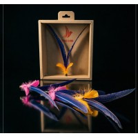 Насадка-флаппер для дразнилки с телескопической палкой синяя