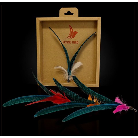 Насадка-флаппер для дразнилки с телескопической палкой бирюзовая