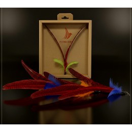 Насадка-флаппер для дразнилки с телескопической палкой красная