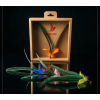 Насадка-флаппер для дразнилки с телескопической палкой зеленая